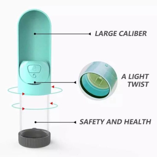Portable Pet Dog Water Bottle With Filter - Image 5