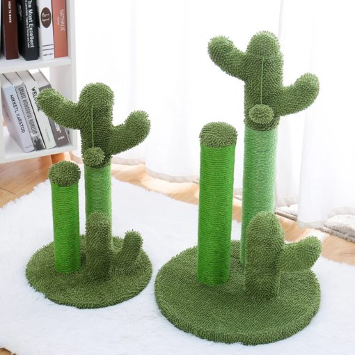 Cute Cactus Pet Cat Tree Toys - Image 4