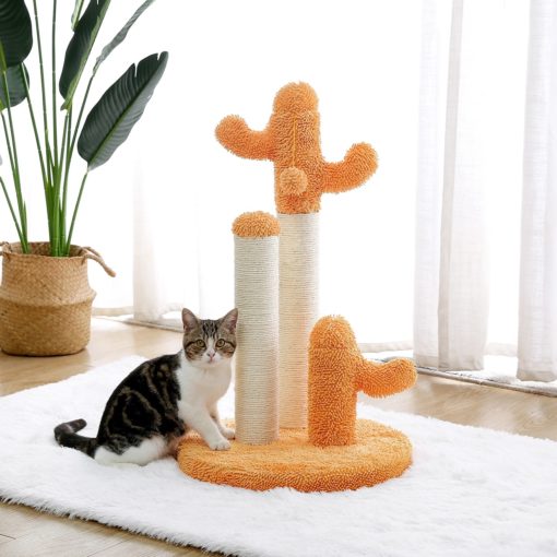 Cute Cactus Pet Cat Tree Toys - Image 5
