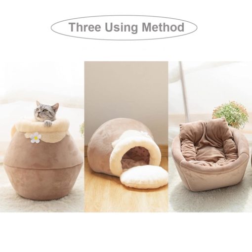 Cat Cave Bed Sleeping Bag For Kitty - Image 4