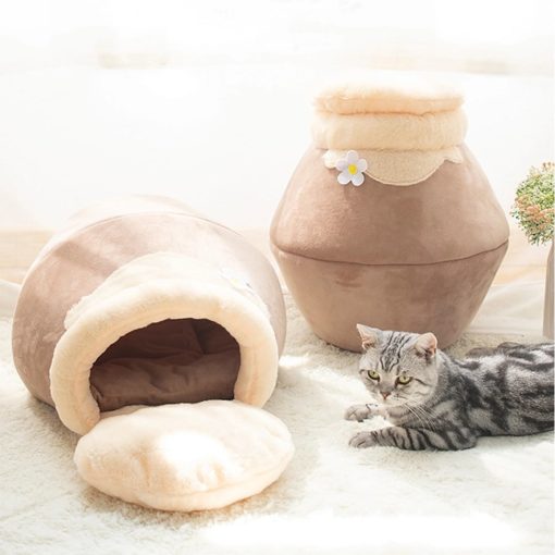Cat Cave Bed Sleeping Bag For Kitty - Image 5