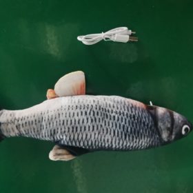 Electric Moving Cat Kicker Fish Toy With USB Charging photo review