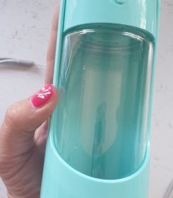 Portable Pet Dog Water Bottle With Filter photo review