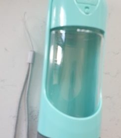 Portable Pet Dog Water Bottle With Filter photo review
