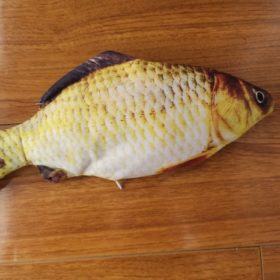 Electric Moving Cat Kicker Fish Toy With USB Charging photo review