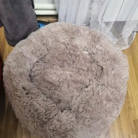 Comfy Pet Bed Calming High Stretch Soft Faux Fur For Dogs Cats photo review