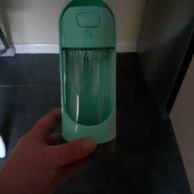 Portable Pet Dog Water Bottle With Filter photo review