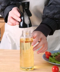 200ml 300ml Oil Spray Bottle Kitchen BBQ Cooking Olive Oil Dispenser Camping Baking Empty Vinegar Soy 4