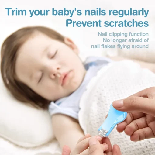 Complete Newborn Baby Care Kit: Thermometer, Grooming Tools, and Health Essentials - Image 3