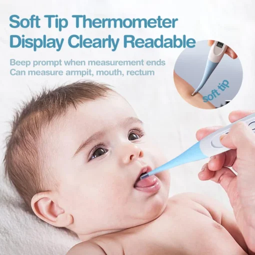 Complete Newborn Baby Care Kit: Thermometer, Grooming Tools, and Health Essentials - Image 4