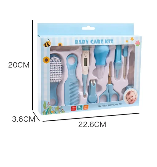 Complete Newborn Baby Care Kit: Thermometer, Grooming Tools, and Health Essentials - Image 6