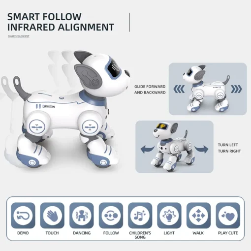 Funny RC Robot Dog - Your Child's Interactive Companion and Ultimate Playmate - Image 2