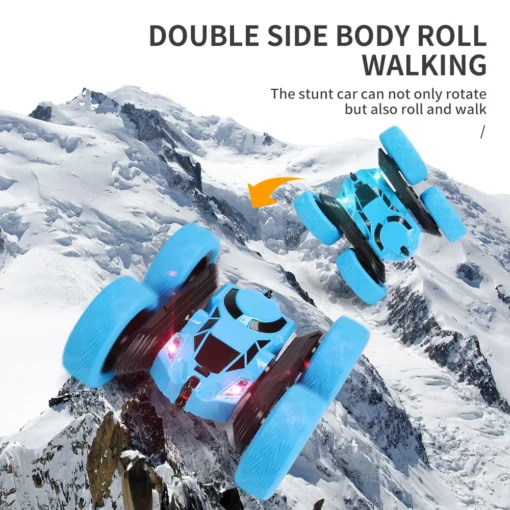 RC Stunt Car - Double Sided Flip, 360 Degree Rotation, Off-Road Fun - Image 3