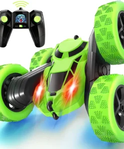 RC Stunt Car Children Double Sided Flip 2 4Ghz Remote Control Car 360 Degree Rotation Off