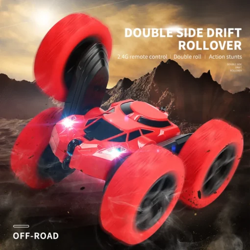 RC Stunt Car - Double Sided Flip, 360 Degree Rotation, Off-Road Fun - Image 4