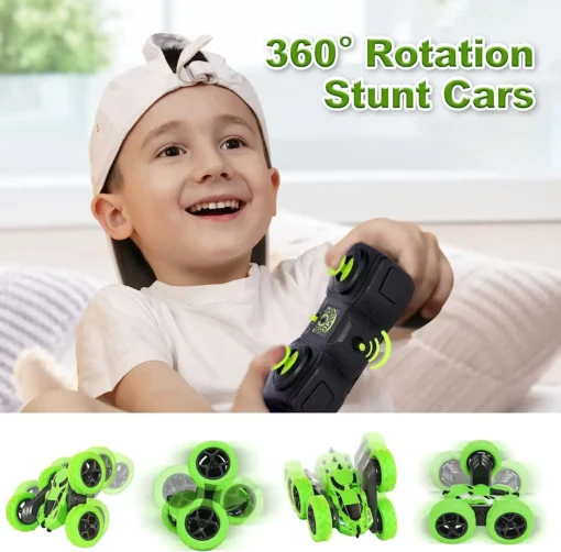 RC Stunt Car - Double Sided Flip, 360 Degree Rotation, Off-Road Fun - Image 5