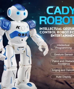 Robo Smart Robots For Children R2 RC Robot Singing Dancing CADY WIDA Intelligent Gesture Control Robots 1