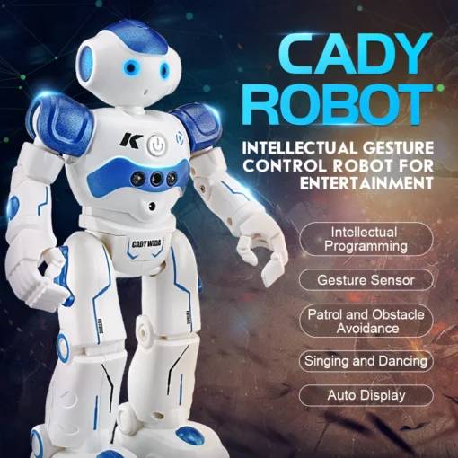 CADY Robot Smart RC Singing Dancing Robot - Singing, Dancing, and Gesture Control for Kids - Image 2