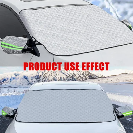 VarityMart Universal Car Windshield Cover – Waterproof, Hail Proof, Sunshade & Snow Protector - Image 2