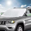 VarityMart Universal Car Windshield Cover – Waterproof, Hail Proof, Sunshade & Snow Protector