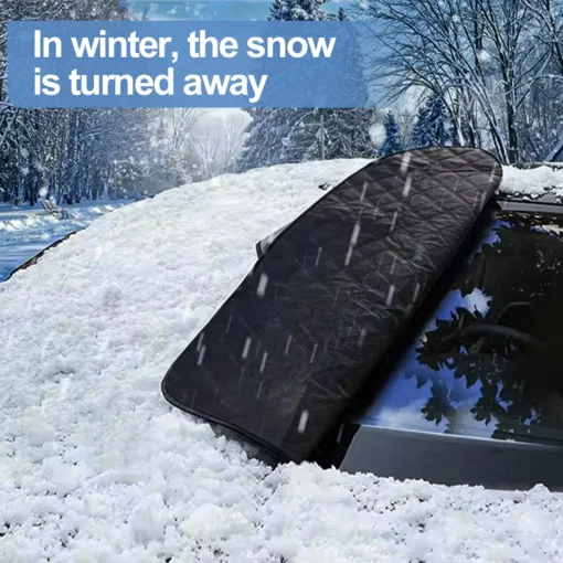 VarityMart Universal Car Windshield Cover – Waterproof, Hail Proof, Sunshade & Snow Protector - Image 9